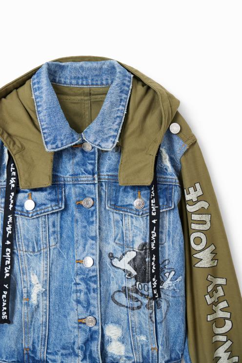 oblačila NFXLT1145 dekle Desigual Disneyjeva parka jakna Mickey Mouse