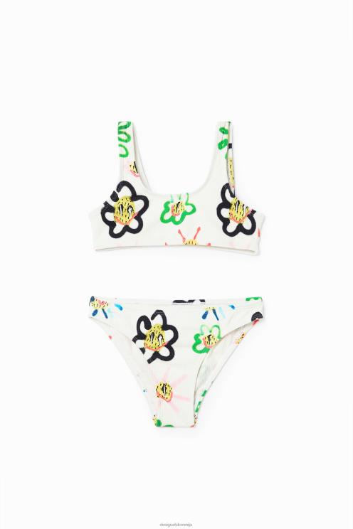 oblačila NFXLT1154 dekle Desigual cvetlični bikini