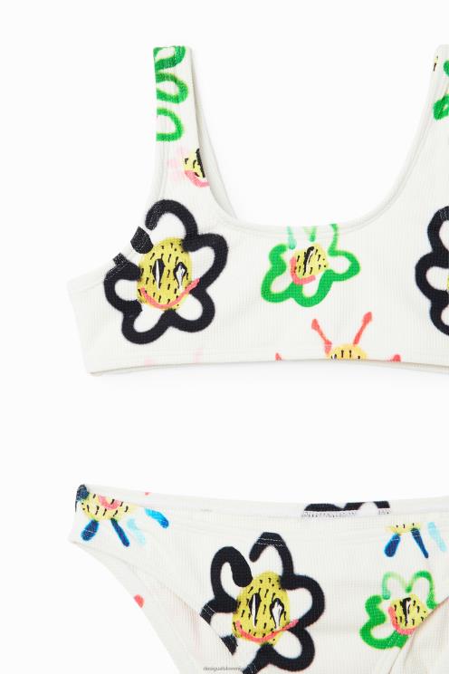 oblačila NFXLT1154 dekle Desigual cvetlični bikini