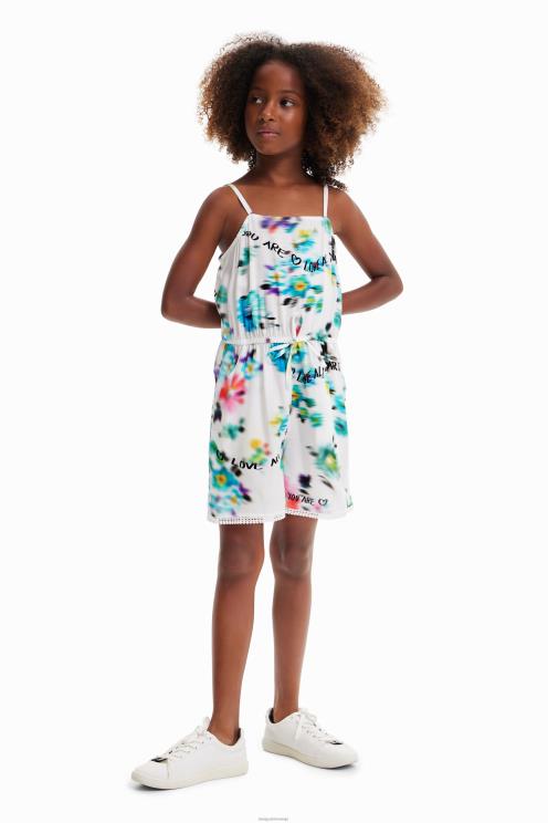 oblačila NFXLT1157 dekle Desigual kratka igrala z naramnicami