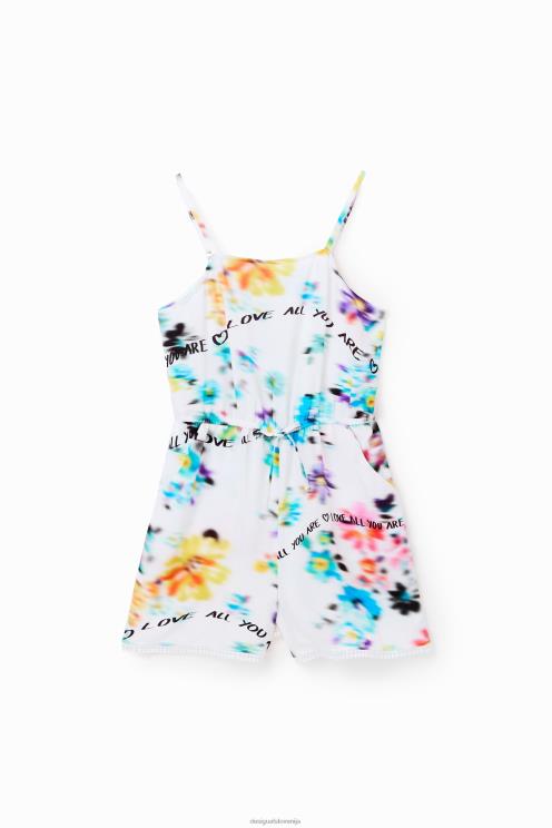 oblačila NFXLT1157 dekle Desigual kratka igrala z naramnicami