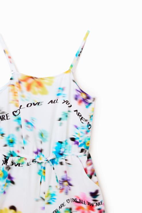 oblačila NFXLT1157 dekle Desigual kratka igrala z naramnicami