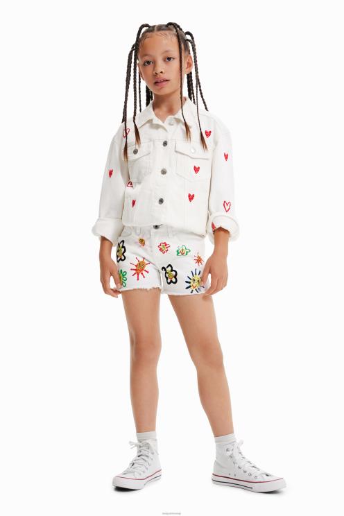 oblačila NFXLT1159 dekle Desigual sončne denim kratke hlače