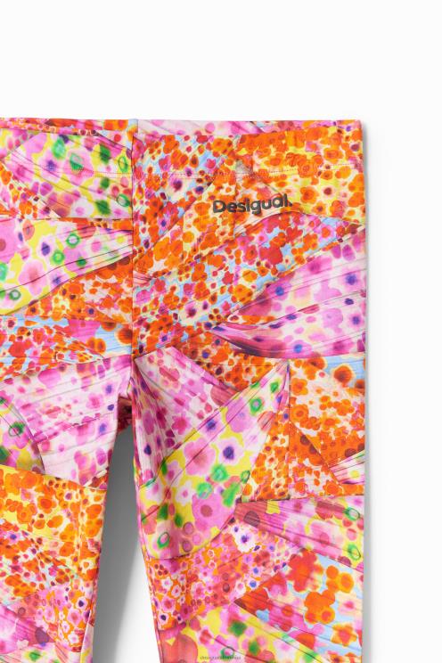 oblačila NFXLT1749 dekle Desigual cvetlične kapri pajkice