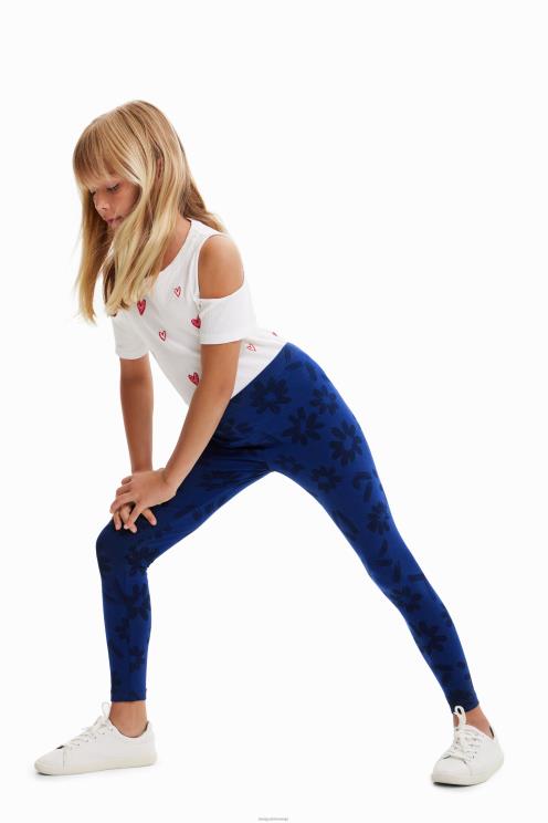 oblačila NFXLT1767 dekle Desigual dolge cvetlične pajkice