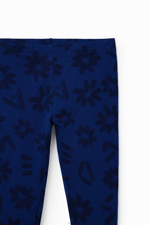 oblačila NFXLT1767 dekle Desigual dolge cvetlične pajkice