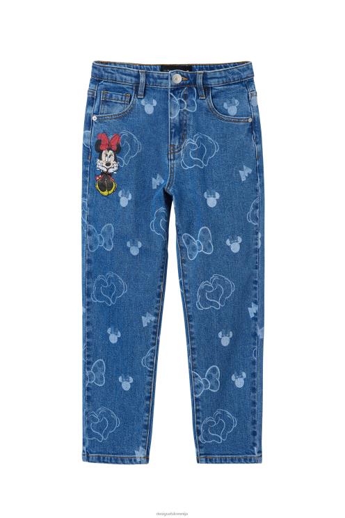 oblačila NFXLT1774 dekle Desigual kavbojke minnie mouse