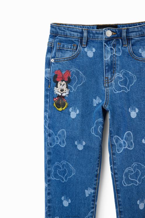 oblačila NFXLT1774 dekle Desigual kavbojke minnie mouse