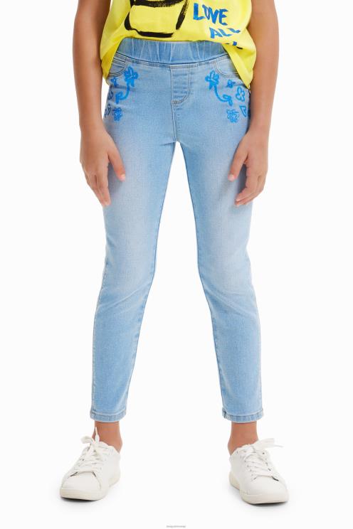 oblačila NFXLT1780 dekle Desigual bleščice jeggings