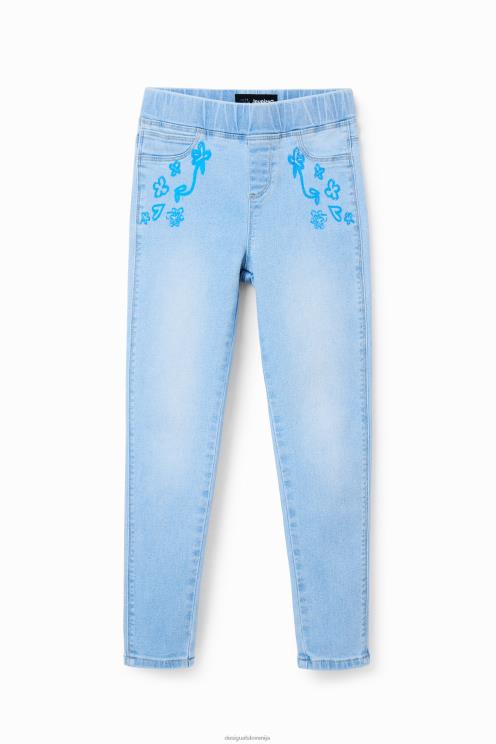 oblačila NFXLT1780 dekle Desigual bleščice jeggings