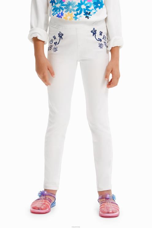 oblačila NFXLT1797 dekle Desigual bleščice jeggings