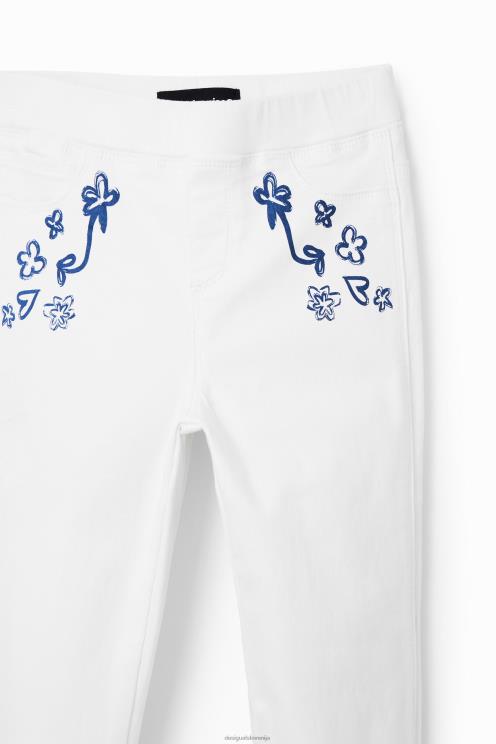 oblačila NFXLT1797 dekle Desigual bleščice jeggings