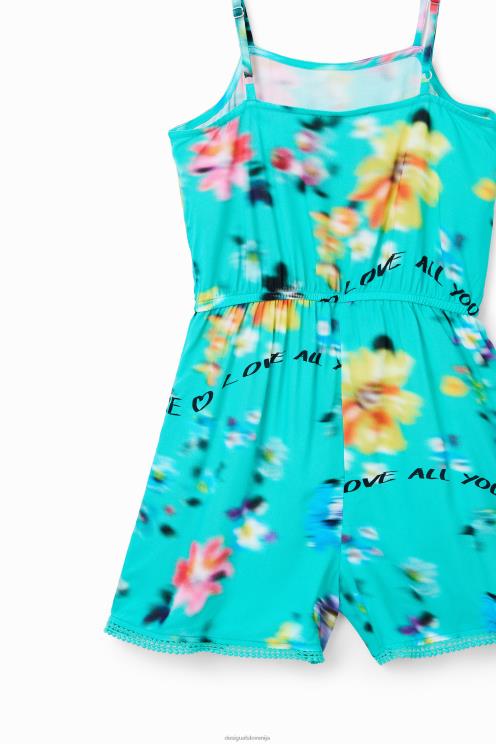 oblačila NFXLT1819 dekle Desigual kratka igrala z naramnicami