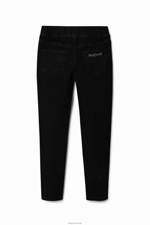 oblačila NFXLT1828 dekle Desigual tanki jeggings z motivi