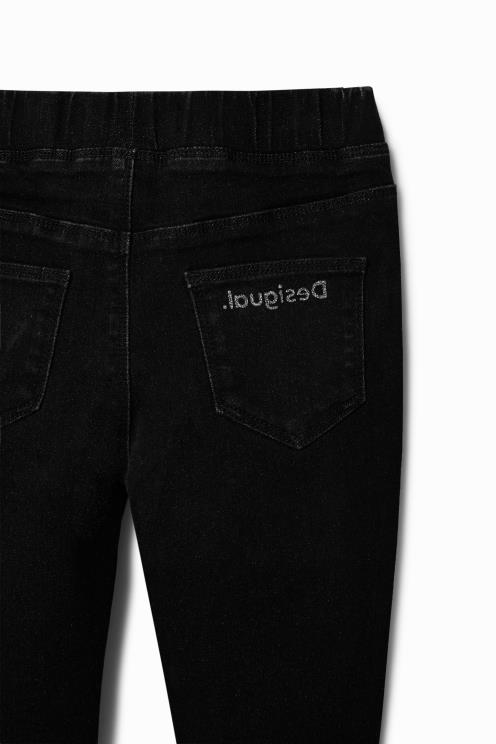 oblačila NFXLT1828 dekle Desigual tanki jeggings z motivi