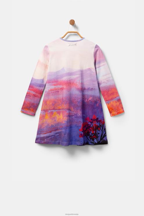 oblačila NFXLT1838 dekle Desigual zamrznjena obleka