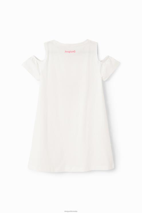 oblačila NFXLT1842 dekle Desigual majica s srčki