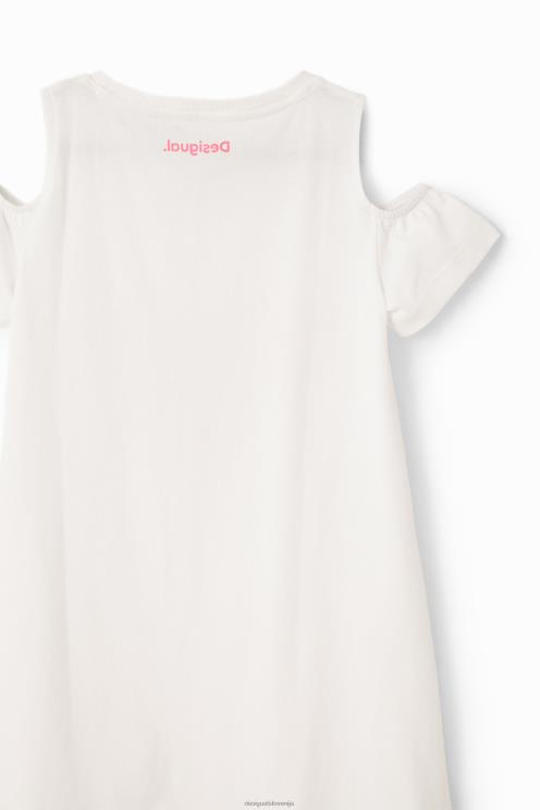 oblačila NFXLT1842 dekle Desigual majica s srčki