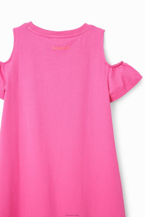 oblačila NFXLT1846 dekle Desigual majica s srčki