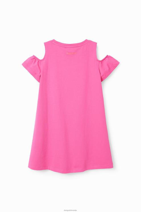 oblačila NFXLT1846 dekle Desigual majica s srčki