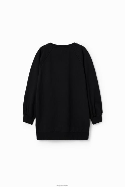 oblačila NFXLT1851 dekle Desigual majica s srčkom