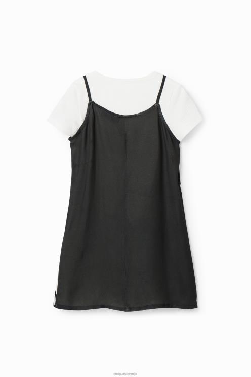 oblačila NFXLT1862 dekle Desigual obleka bugs bunny 2 v 1