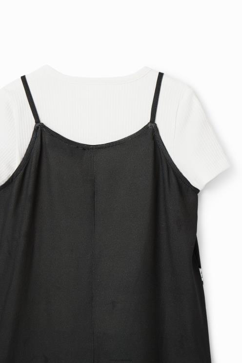 oblačila NFXLT1862 dekle Desigual obleka bugs bunny 2 v 1