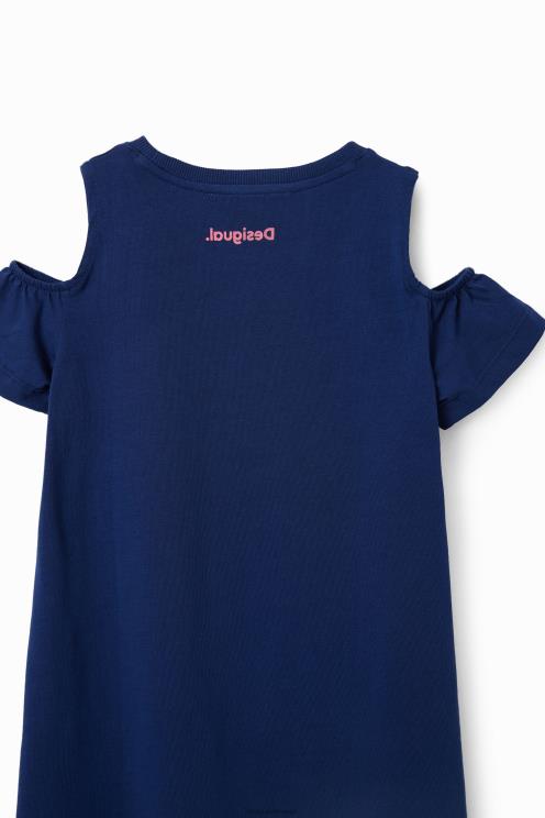 oblačila NFXLT1865 dekle Desigual majica s srčki