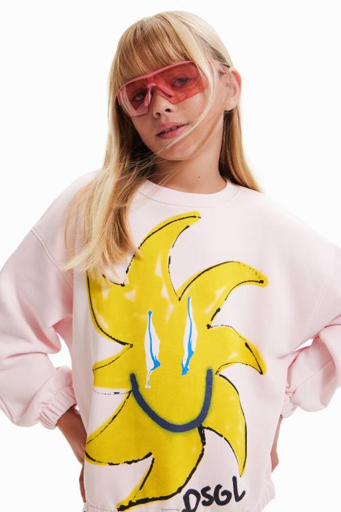 oblačila NFXLT1793 dekle Desigual sončni pulover