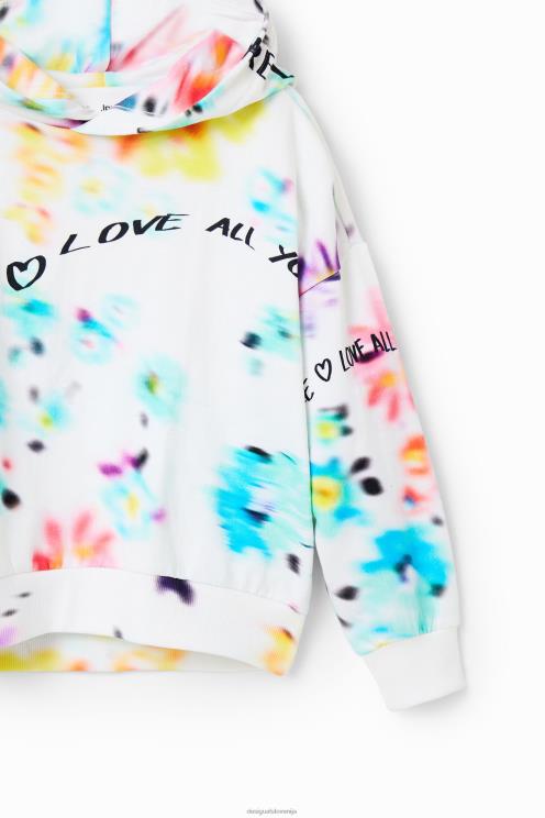 oblačila NFXLT1869 dekle Desigual oversize neosredotočen pulover