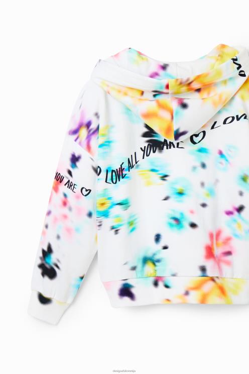 oblačila NFXLT1869 dekle Desigual oversize neosredotočen pulover