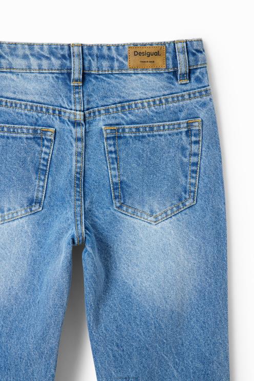 oblačila NFXLT1719 fant Desigual ravne kavbojke Looney Tunes