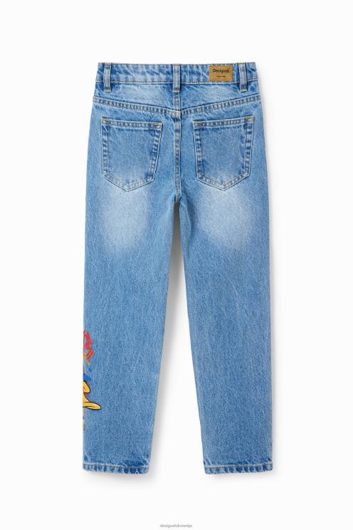 oblačila NFXLT1719 fant Desigual ravne kavbojke Looney Tunes