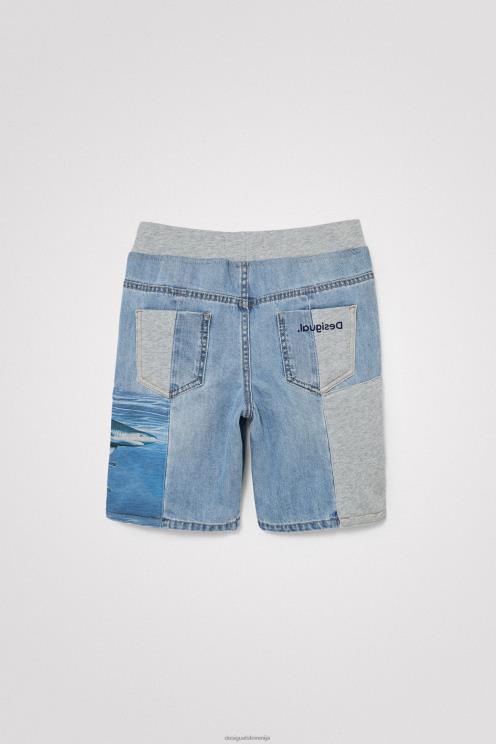 oblačila NFXLT1757 fant Desigual hibridne ribje kratke hlače