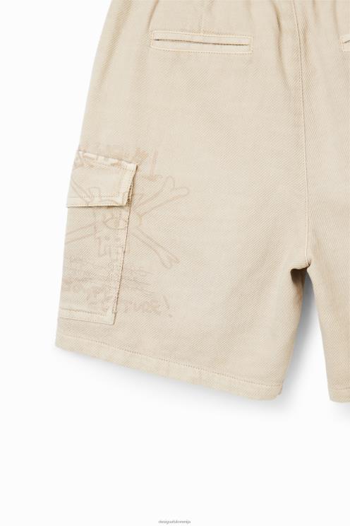 oblačila NFXLT1820 fant Desigual bermude s kargo žepi
