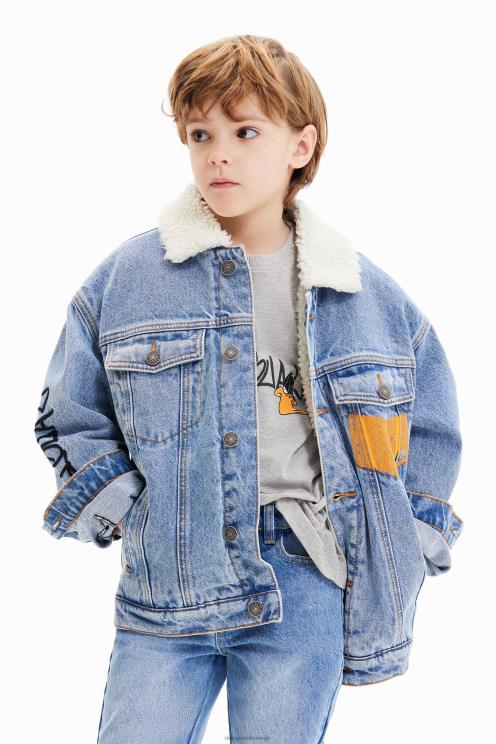 oblačila NFXLT1708 fant Desigual looney tunes denim tovornjakarska jakna