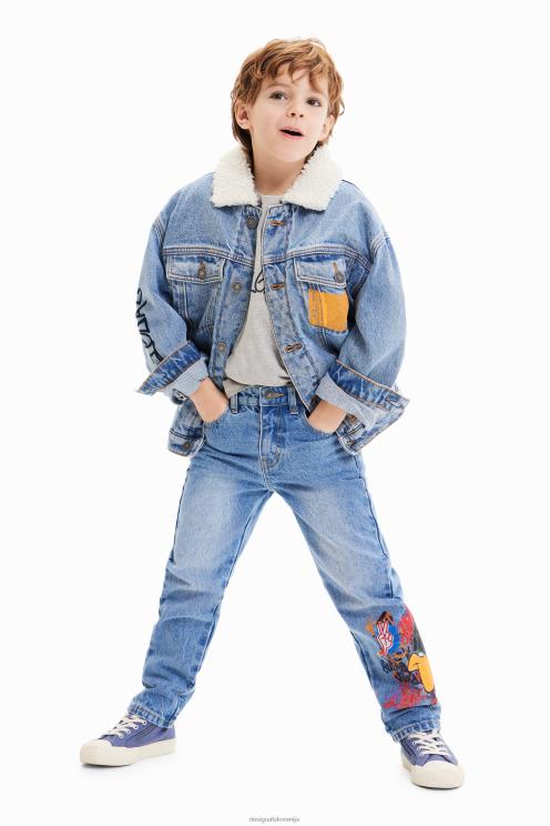 oblačila NFXLT1708 fant Desigual looney tunes denim tovornjakarska jakna