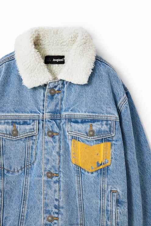 oblačila NFXLT1708 fant Desigual looney tunes denim tovornjakarska jakna