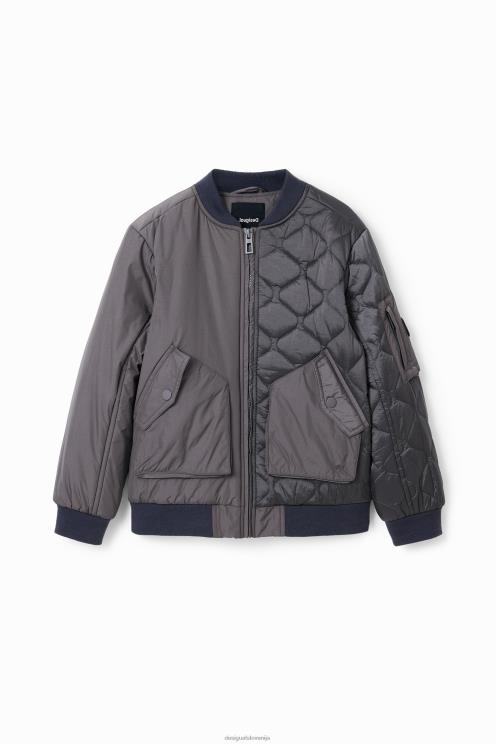 oblačila NFXLT1747 fant Desigual prešita krpana jakna