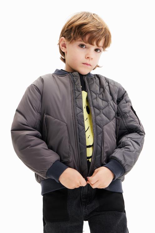 oblačila NFXLT1747 fant Desigual prešita krpana jakna