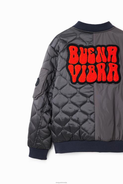 oblačila NFXLT1747 fant Desigual prešita krpana jakna