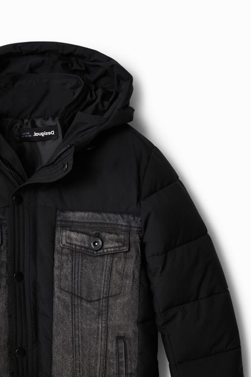 oblačila NFXLT1872 fant Desigual hibridna podložena jakna