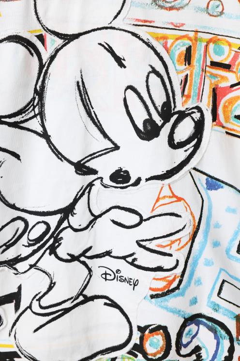 oblačila NFXLT1730 fant Desigual Disneyjeva majica z ilustracijami mikija miške