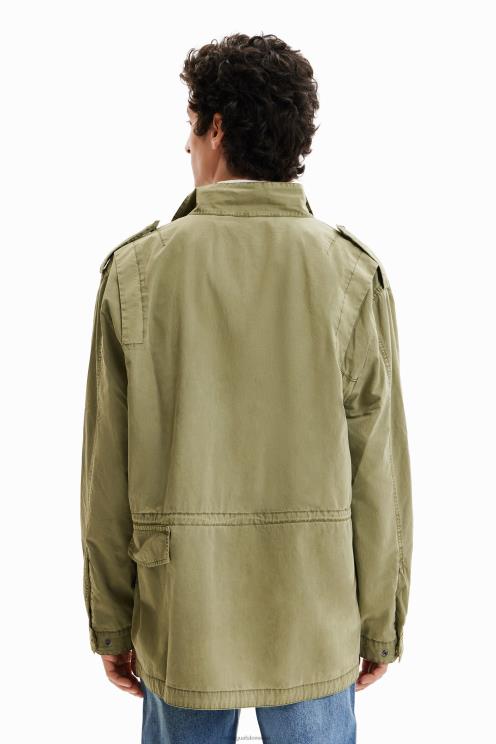 oblačila NFXLT1540 moški Desigual patchwork parka