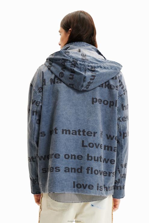 oblačila NFXLT1590 moški Desigual hibridna denim jakna