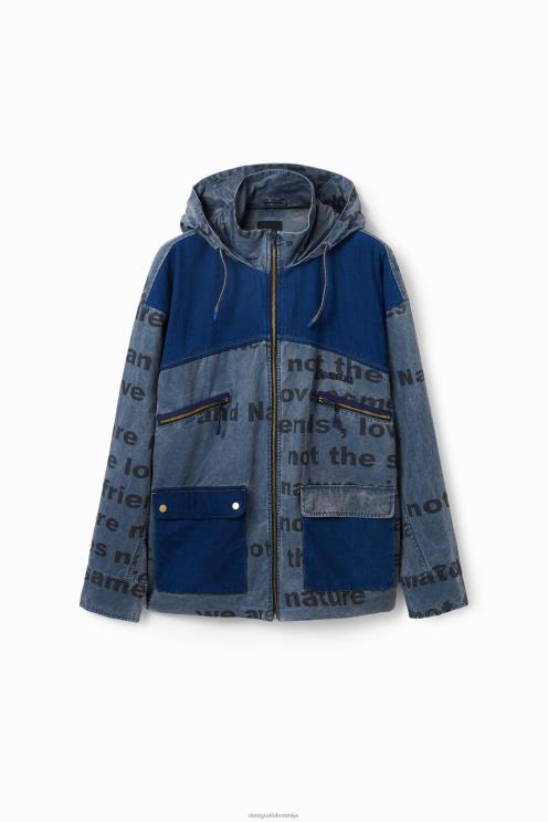 oblačila NFXLT1590 moški Desigual hibridna denim jakna