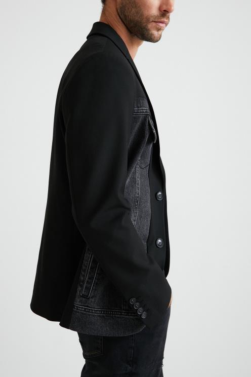 oblačila NFXLT1642 moški Desigual blazer hibridni denim