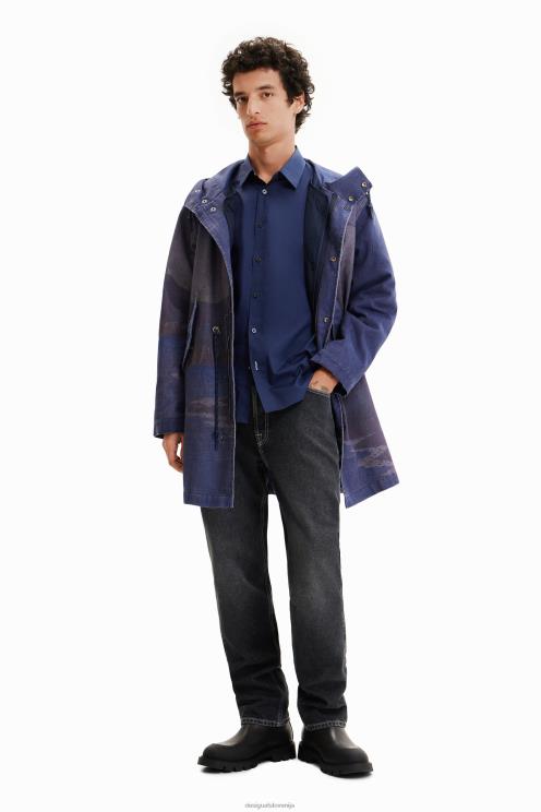 oblačila NFXLT1670 moški Desigual snemljiva podložena parka