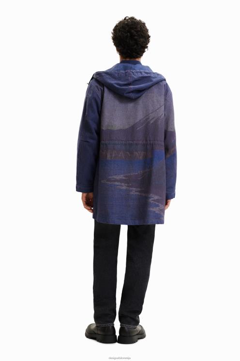 oblačila NFXLT1670 moški Desigual snemljiva podložena parka