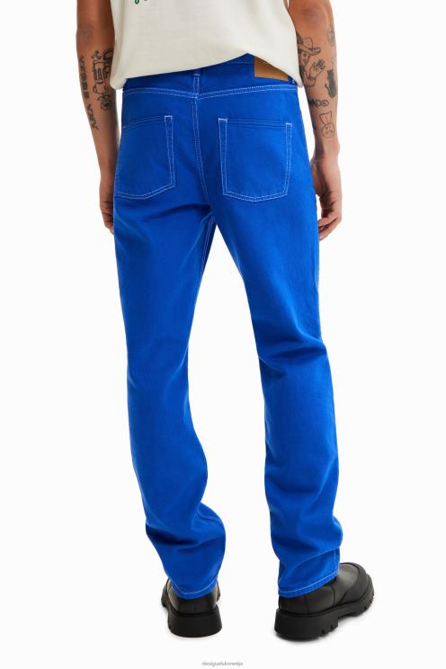 oblačila NFXLT1569 moški Desigual ravne kavbojke